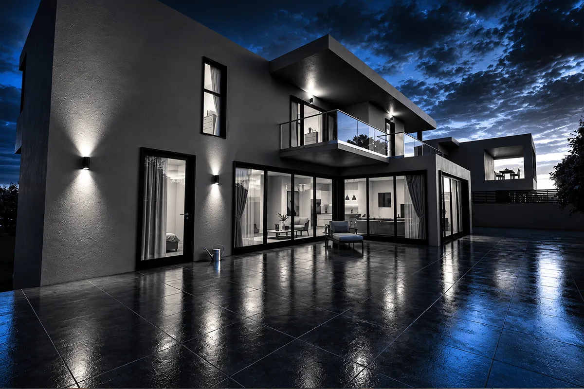 Architectural visualization Greece